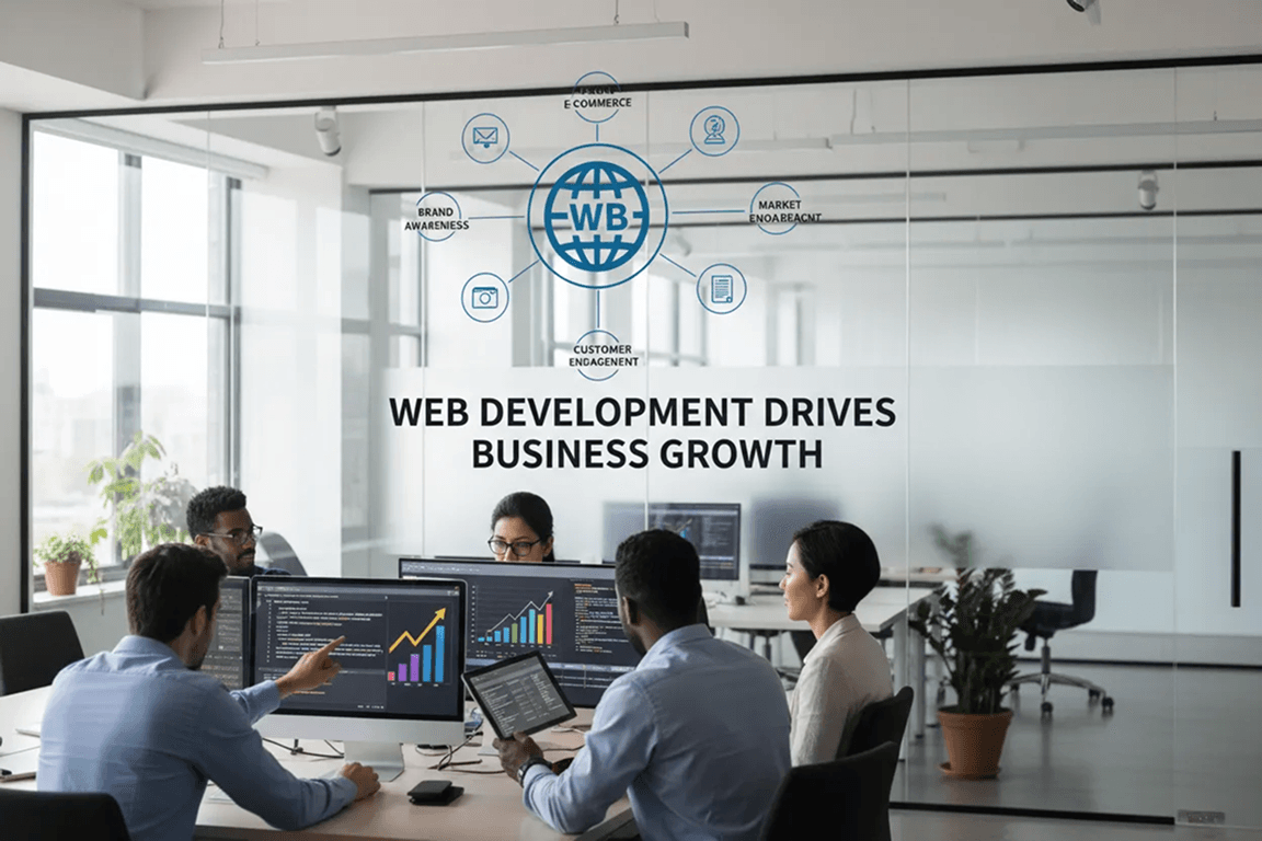 How Web Development Drives Business Growth