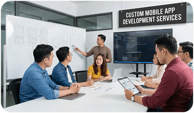 Custom Mobile App Development Services